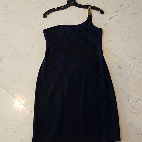 Moschino Dresses & Skirts - Moschino black off shoulder dress Moschino Dresses & Skirts - Moschino black off shoulder dress